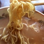 麺の感じ。