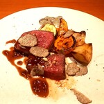 SEASONS - 和牛リブロースの炭火焼　トリュフ後のせ