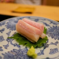 澤田 - 見事な太刀魚をお造りに。とても上質な太刀魚にビックリ(@_@)
