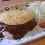 スタミナカレーの店バーグ - オムレット（10倍・少なめ）