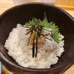 蕎麦切り ちょんまげ - 生シラス丼