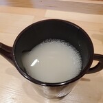 蕎麦切り ちょんまげ - そば湯
