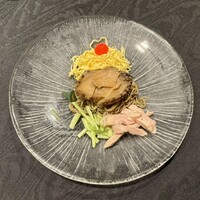 故宮 - 活エゾ鮑入り冷やしそば