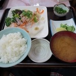 菊川食堂 - アジたたき定食￥１１５０