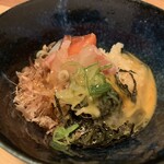 うみからそらへ - （お魚屋さんのまかない）卵かけごはん　混ぜたらこんなん