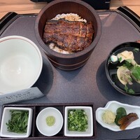 まるや本店 中部国際空港店 - ミニまぶし3,150、肝吸い変更150