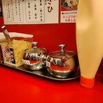 麺屋 旭 - 薬味類