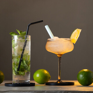 目にも楽しいカクテルで乾杯◆季節ごとの1杯やモヒートも必見◎