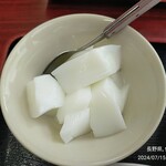 Chinese Manpuku Rou - Almond Tofu