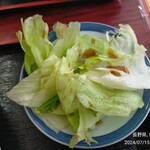 Chinese Manpuku Rou - Salad