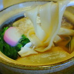 正覚庵 - 鍋焼きうどん。
