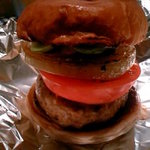 あんみ - ハンバーガー接写