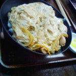 手打ちうどん王将 - 連れが食べる親子丼