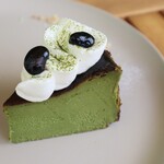 NOA COFFEE - 【2024.06】抹茶バスクチーズケーキ(税込680円)