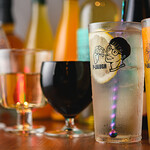 路地裏ピッツァバル ピーラルフ - オリジナルグラスのドリンク集合写真