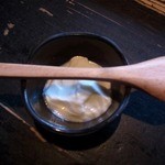 山元麺蔵 - スイーツの杏仁豆腐（サービス）