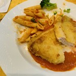 びすとろぽたじぇ - チーズ入りの豚カツレツ