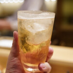 日本橋 蕎ノ字 - 伊太梅ソーダ割