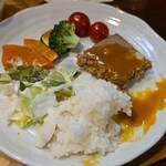 キッチン ブルー グローブ - みたびワンプレート