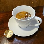 キッチン ブルー グローブ - ホワイトコーヒーへ