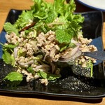 Sit and Wonder - 豚ひき肉のスパイシーサラダ