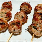 やきとり家 錦海まる - しそのうず巻き