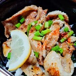 やきとり家 錦海まる - とりの皮ポンズ