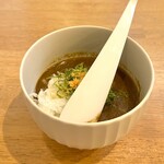 酒楽亭 空庵 - イカ墨カレー