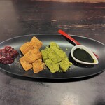 珈琲屋らんぷ - 二種盛り本格わらび餅