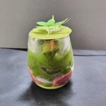 アニバーサリー - 冷製抹茶ミルクあんみつ