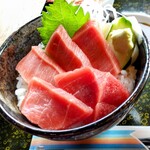 光る海 - 本マグロ中トロ丼ミニ