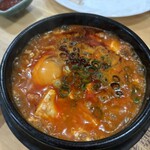 にんにく - 純豆腐チゲ