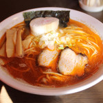 ラーメン 木曜日 - ＃０９２ ＠カラニボ®山さわ５５０円