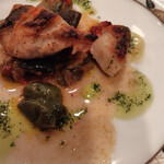 シェ大見山 - スズキのポワレ