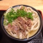 うどん 讃く - かけうどん＋肉