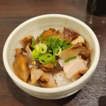 超多加水純手打ち麺 仁しむら - 豚めし