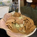 一条流がんこ総本家分家四谷荒木町 - 甘エビSP、にく、めんま、ねぎ、たまご