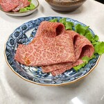 焼肉 精香苑 - 10秒炙りザブトン