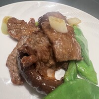 中国料理 四川 - 牛肉とモロッコインゲン