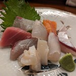 さかな工房　丸万 - 刺身盛合せ