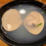 さかな工房　丸万 - ハマグリのお吸い物