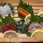 佐世保ろばた焼 麒麟 - 刺身盛り合わせ