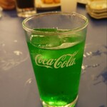 福山ニューキャッスルホテル ビアホール - メロンソーダ (2024.07.14)