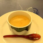 福山ニューキャッスルホテル ビアホール - 茶碗蒸し (2024.07.14)