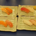 福山ニューキャッスルホテル ビアホール - 寿司 (2024.07.14)