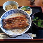 三陽寿司 - うな丼ランチ¥1,100（消費税8%込）