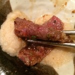近江牛焼肉 永福苑 - 炙りランプと山芋