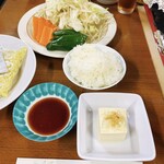 ホテル ニューダボス - ごはん＆冷奴