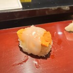 築地 男前鮓 - ウニイカ