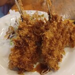 魚三酒場 - あじフライ@550円